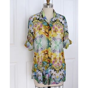 Floral Cotton Shirt